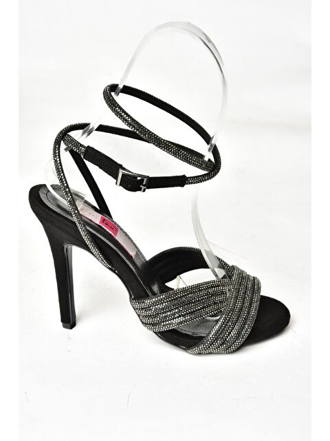 Fox Shoes S4220781 Siyah Kadın Topuklu Ayakkabı - S000190463-19351