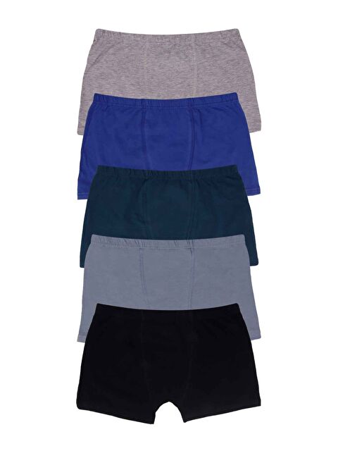 Domikids Erkek Çocuk Pamuklu Boxer 5'li Paket - S000322889-27074