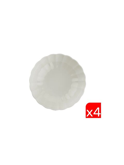 Kütahya Porselen Bone Luz Krem Çorba Kasesi 15cm 4 lü - S000503630-23173