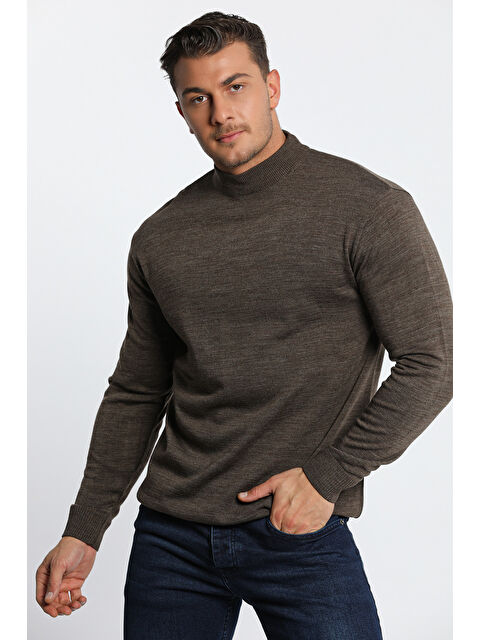 Mishar İtalia Erkek Yarım Balıkçı Yaka Triko Kazak - S000300693-19413