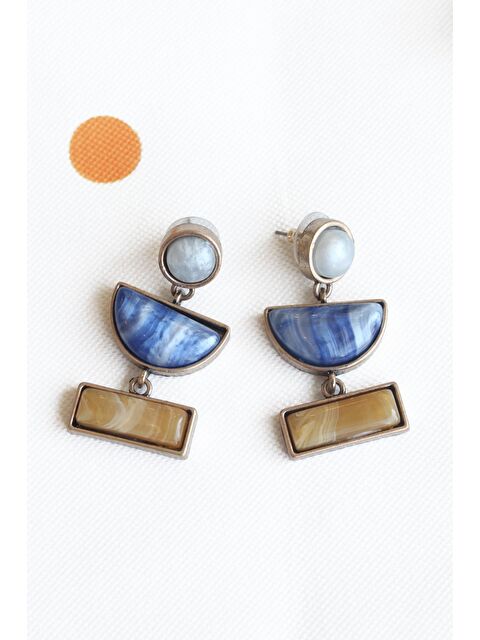 New Obsessions Entia Renkli sallantılı Kadın Küpe - S000205050-37372