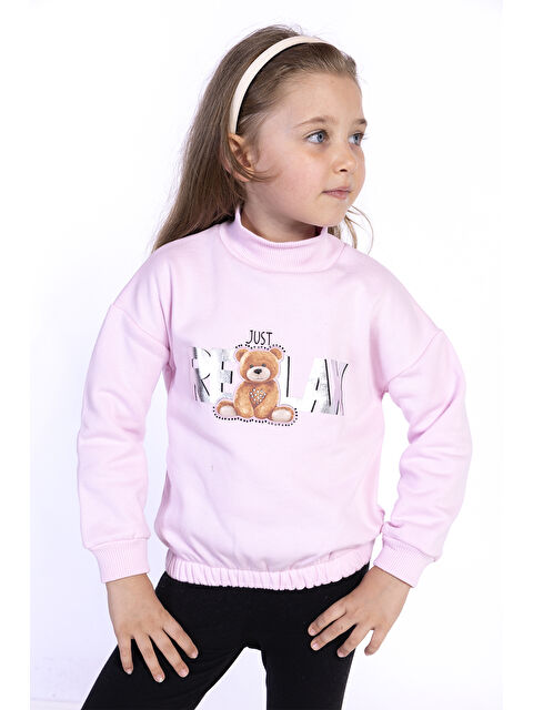 Toontoykids Kız Çocuk Baskılı Sweatshirt - S000421321-20020