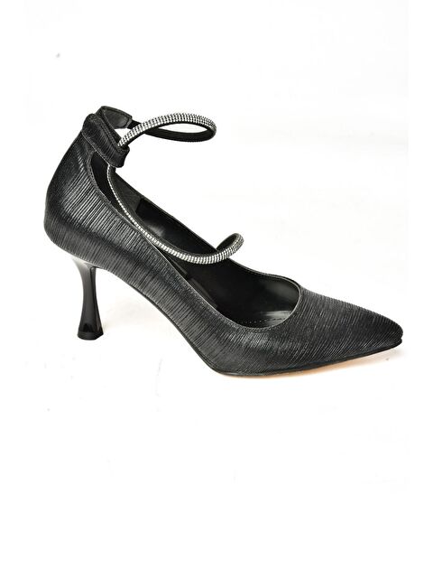 Fox Shoes S2460697 Siyah Kadın Topuklu Ayakkabı - S000169299-19351