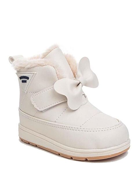 Oksit Rmd 341 Bant Kurdela Detaylı Kürklü Kız Çocuk Bebek Bot - S000128150-17