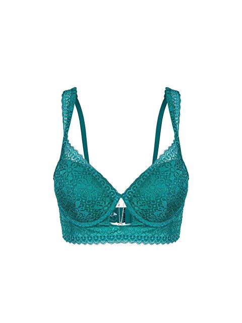 C&City Destekli Sütyen C13014 Yeşil - S000221939-18194