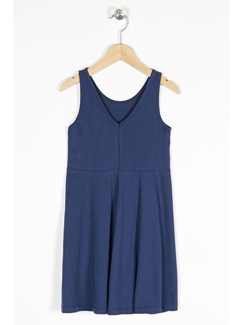 Zepkids Yuvarlak Yaka Kız Çocuk Elbise - S000355725-19459