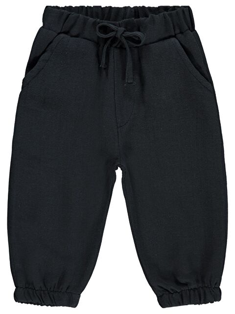 Civil Baby Müslin 6-18 Ay Pantolon - Gri 9-12 Ay - S000526335-29666