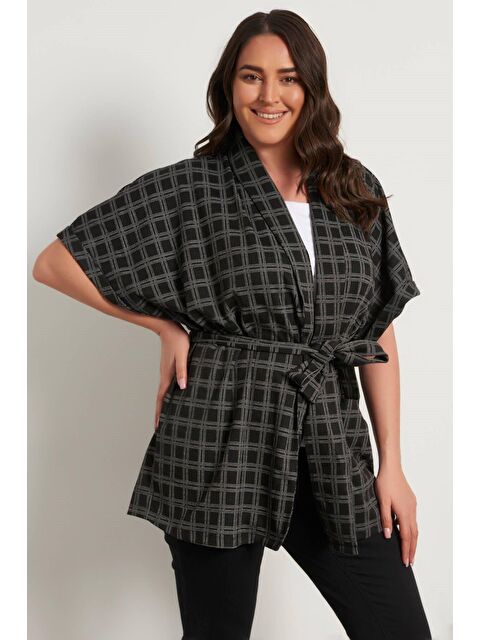 Mylinemoda Kuşak Detaylı Örme Yelek - S000242399-19351