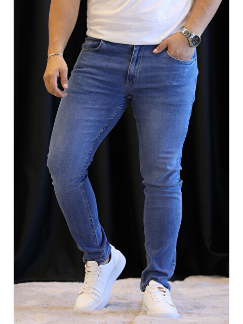 Mishar İtalia Erkek Elastanlı Jean Pantolon - S000301500-17234
