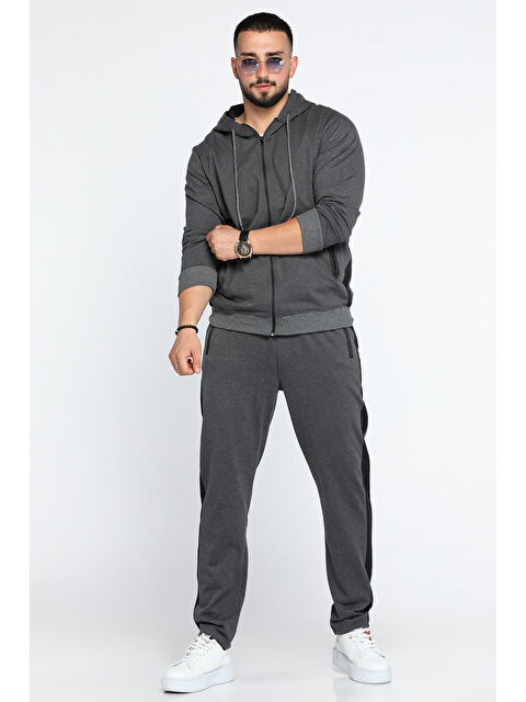 Mishar İtalia Erkek Kapüşonlu Eşofman Takımı - S000309274-29351