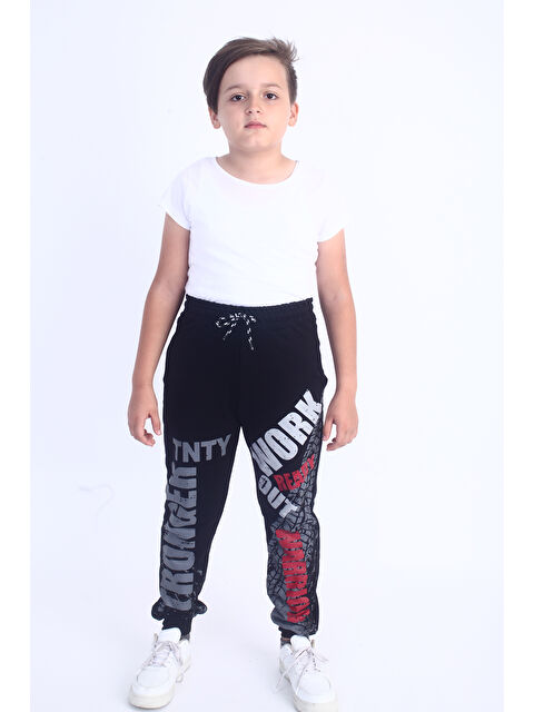 Toontoykids Erkek Çocuk Stronger Tnty Baskılı Eşofman Alt - S000271926-74