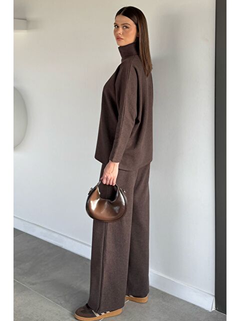 Gülseli Balıkçı Yaka Salaş Bluz Pantolon İkili Takım - S000491760-19413