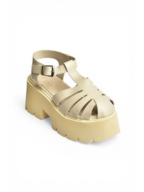 Fox Shoes Bej Kadın Ayakkabı Y272983109