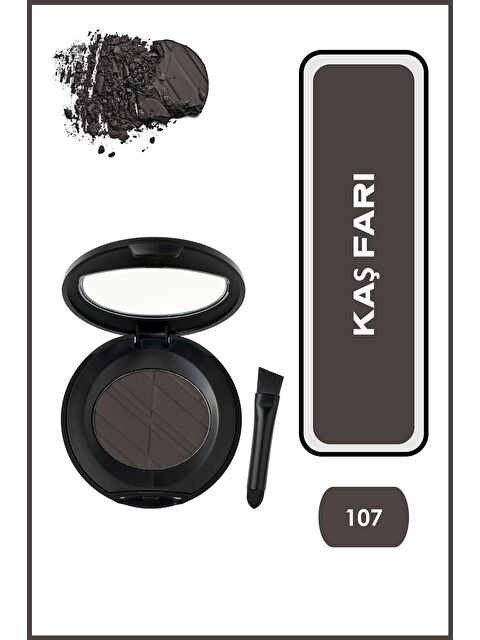 GOLDEN ROSE Eyebrow Powder No: 107 - Kaş Farı - 8691190445072