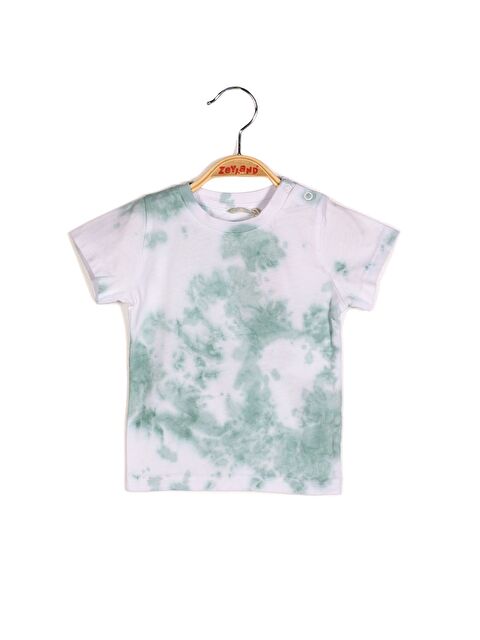 ZEYLAND Erkek Çocuk Batik Desenli Kısa Kollu Tişört - S000316373-20063