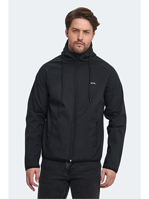 SLAZENGER RANGI Erkek  Kapüşonlu Kaban Siyah - S000119867-19351