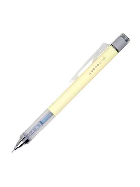 Tombow Mono Graph Mekanik Versatil Uçlu Kalem 0.7 Pastel Krem Sarı (MG-54R7) - S000371771-19966