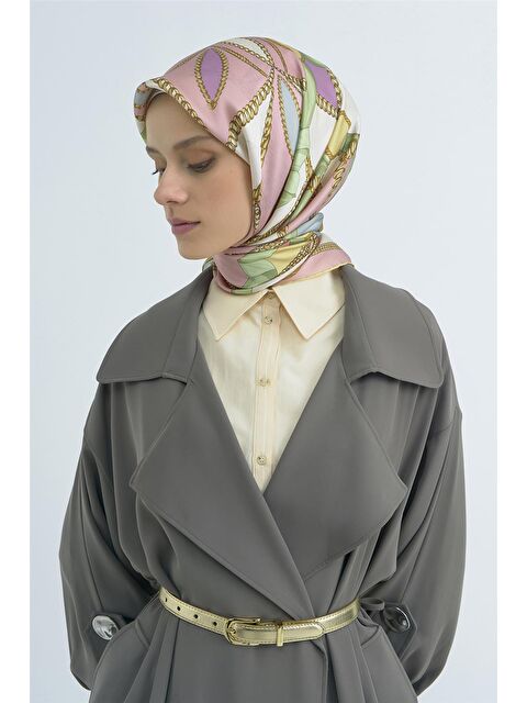 ARMİNE Saf İpek Twill Eşarp 9531D 05 - S000501836-20031