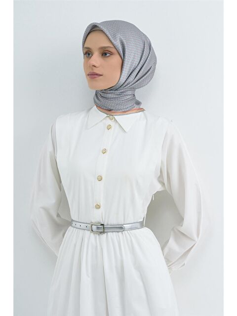 ARMİNE Saf İpek Twill Eşarp 9528D 08 - S000505010-22000