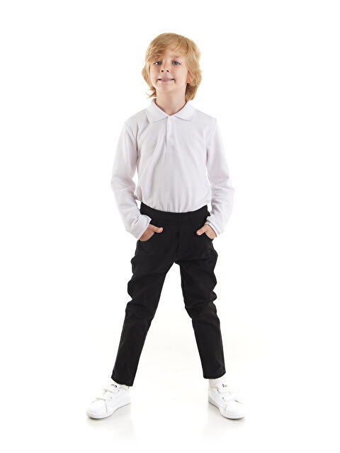 Ahengim Erkek Çocuk Kaşkorseli Okul Pantolonu AK848331 - S000330876-19351