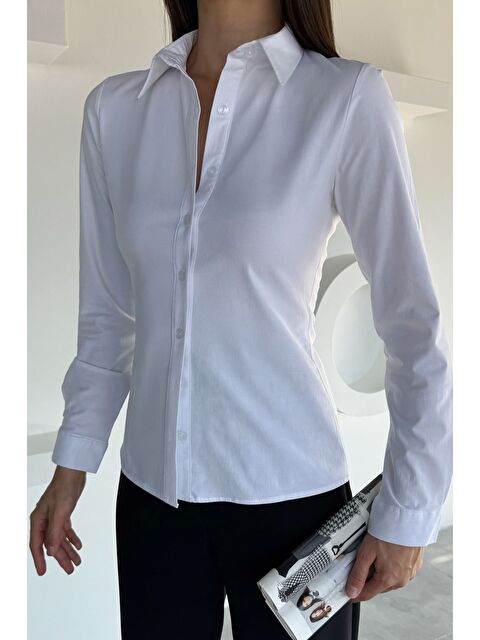 Gülseli Kadın Slim Fit Gömlek - S000469743-20063