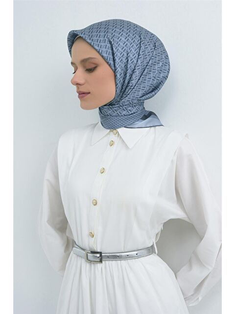 ARMİNE Saf İpek Twill Eşarp 9502D 02 - S000501884-3642