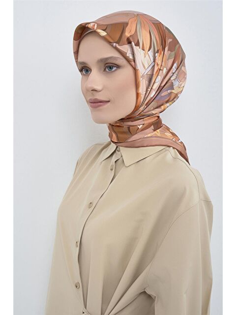 ARMİNE Saf İpek Twill Eşarp 9500D 51 - S000501838-20008