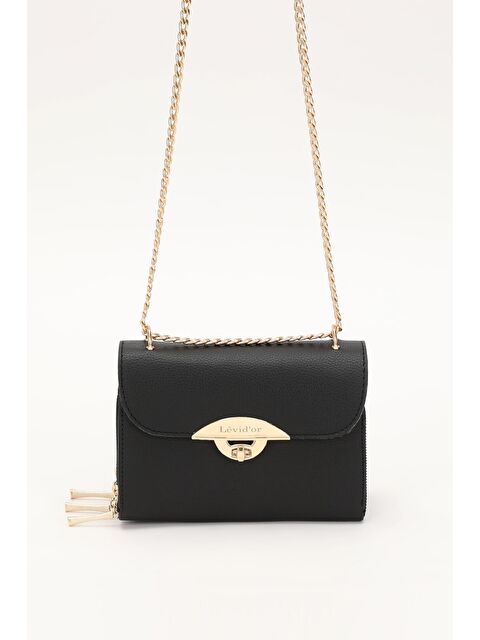 LEVİDOR Siyah Kadın Omuz Çantası 930143 - S000404387-19351