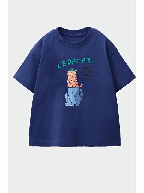 Monila Erkek Çocuk Pamuklu Baskılı T-Shirt