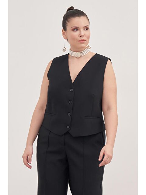 Mylinemoda Astarlı Klasik Yelek - S000242405-19351