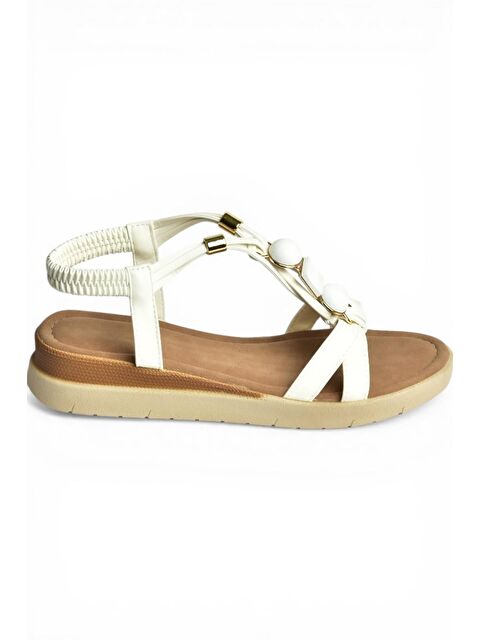 Fox Shoes Beyaz Kadın Sandalet Y274801509