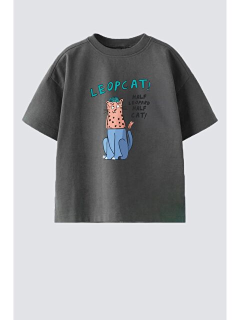 Monila Erkek Çocuk Pamuklu Baskılı T-Shirt