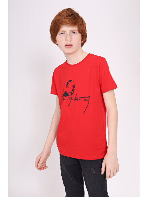 Toontoykids Erkek Çocuk Atatürk Baskılı Tişört - S000291427-20045
