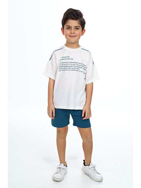 Toontoykids Erkek Çocuk Baskılı Şortlu Takım - S000344813-19965