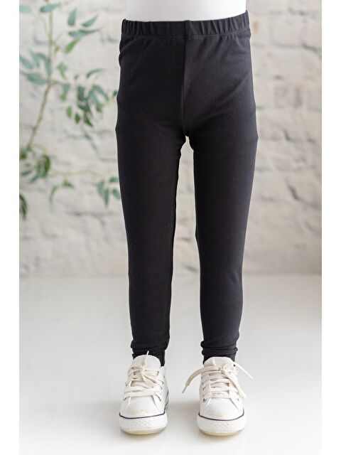 ZEYLAND Kız Çocuk Uzun Düz Tayt - S000315263-19351