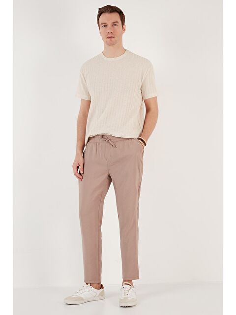 Buratti Elastik Bel Bantlı Cepli Regular Fit Yazlık  Erkek Pantolon CF24S617952 - S000151490-37259