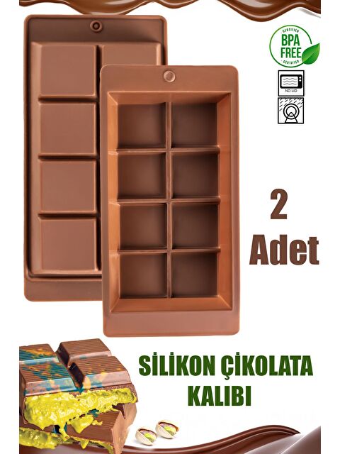 Porsima MYS 30301 Silikon Çikolata Yapma Kalıbı 2 Adet - S000328776-20637