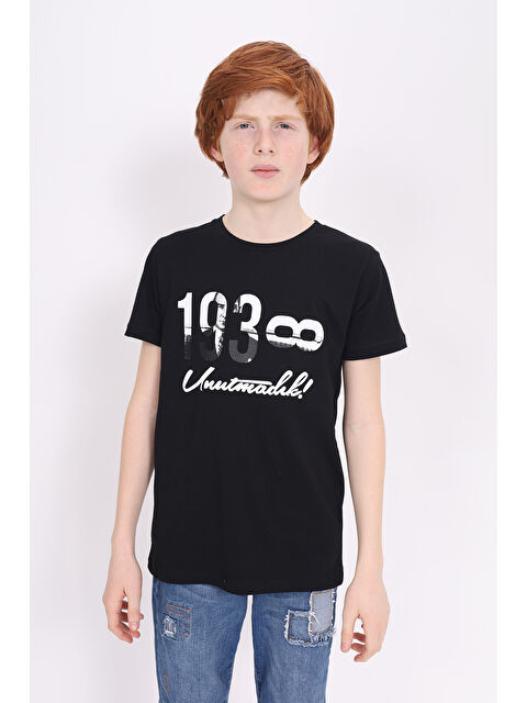 Toontoykids Erkek  Çocuk Atatürk Baskılı Tişört - S000291437-19351