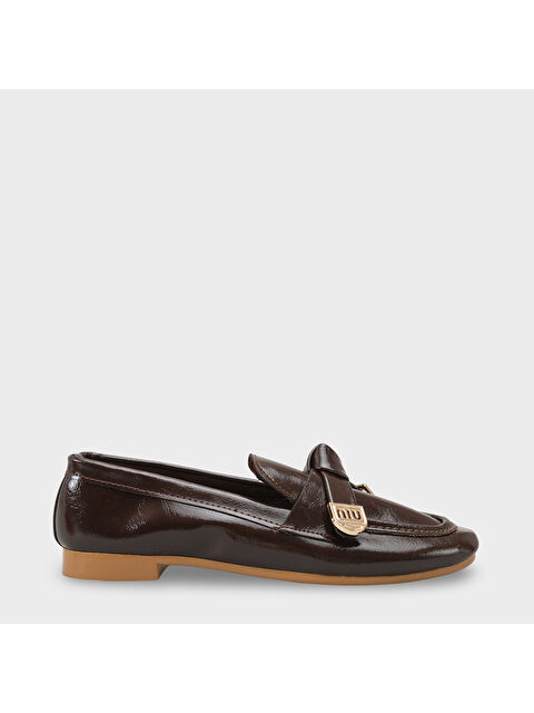Capone Outfitters Janessa Metal Tokalı Yumuşak Kadın Loafer Ayakkabı - S000530320-37620