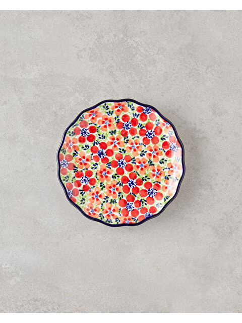 English Home Botanic Stoneware Pasta Tabağı 16 cm Renkli - S000485346-37243