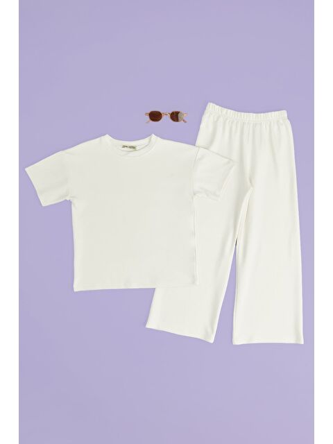 Fullamoda Basic Modal Kumaş Kız Çocuk 2 Li Takım