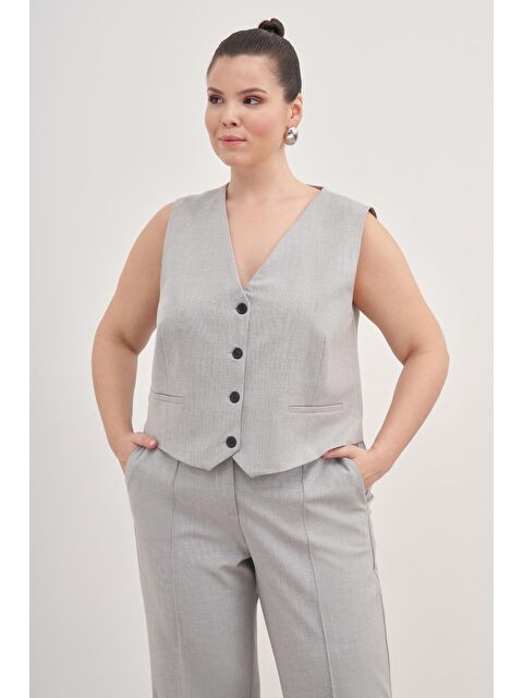 Mylinemoda Astarlı Klasik Yelek - S000242431-20600