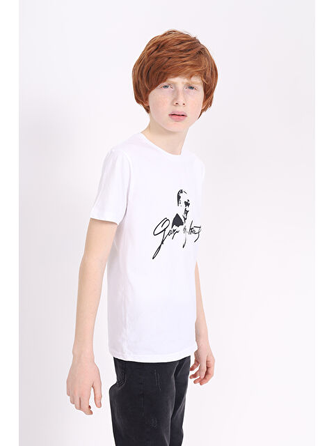 Toontoykids Erkek Çocuk Atatürk Baskılı Tişört - S000291427-20063