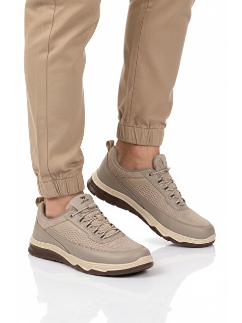 Walkway Vizon Fileli Hafif Esnek Hava Alabilen Erkek Spor Ayakkabı Elvara M