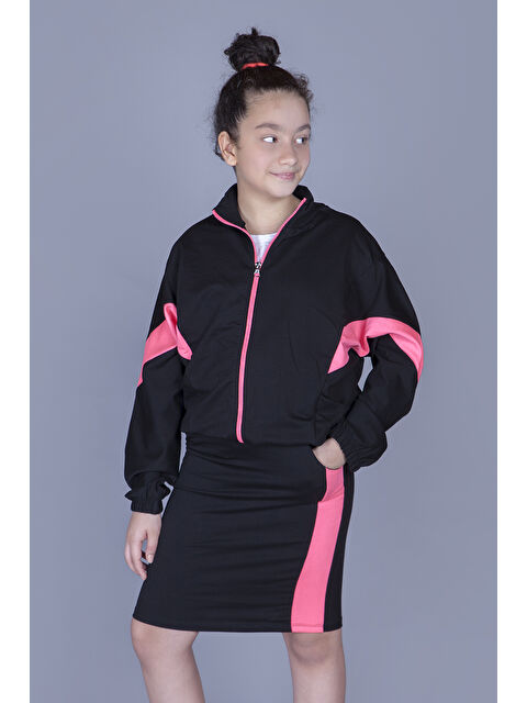 Toontoykids Kız Çocuk Garnili Etekli Takım - S000418967-19351