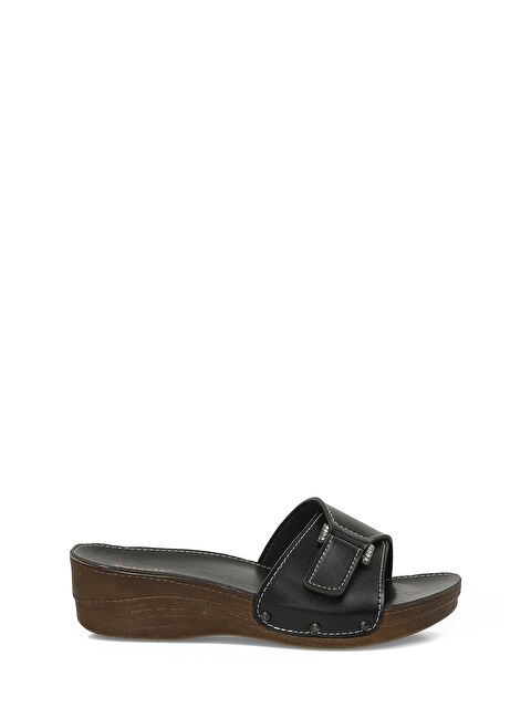 Polaris 409021.Z6FX Siyah Kadın Ev Terliği - S000517134-19351