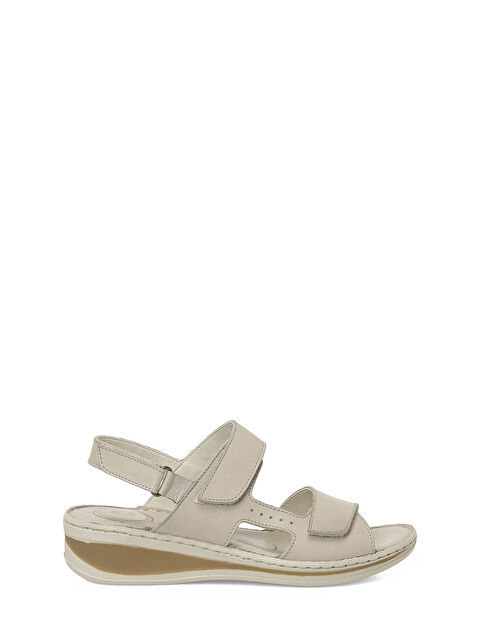 Polaris 5 Nokta 105815.Z Bej Kadın Comfort Sandalet