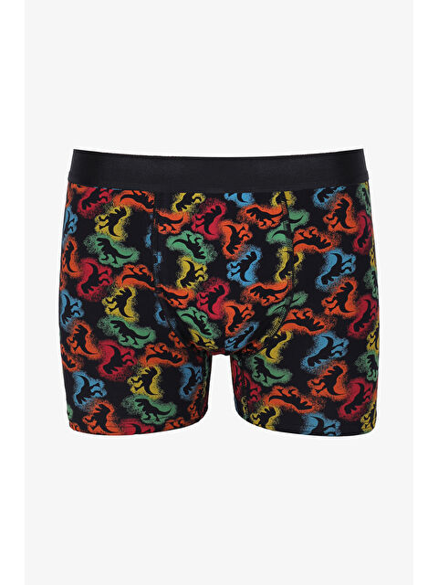 Koza İç Giyim Erkek Tekli Desenli Pamuklu Boxer - S000325585-37377