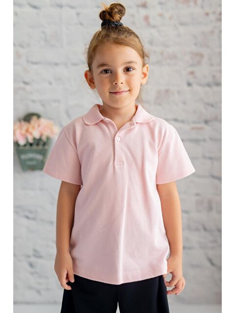 ZEYLAND Unisex Çocuk Polo Yaka Kısa Kol Tişört - S000316382-20024
