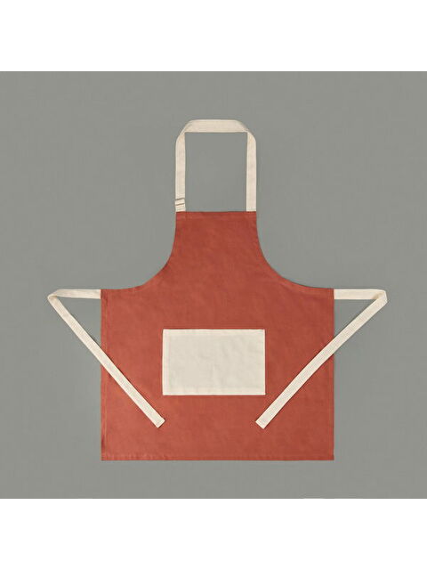 Evidea Soft Mutfak Önlüğü - Kiremit - 70x75 cm - S000366392-18657